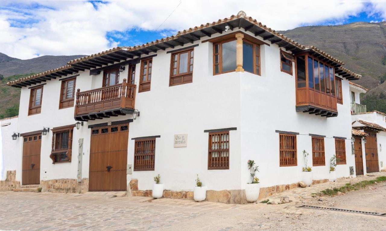 Casa De Las Materas Villa de Leyva Bagian luar foto