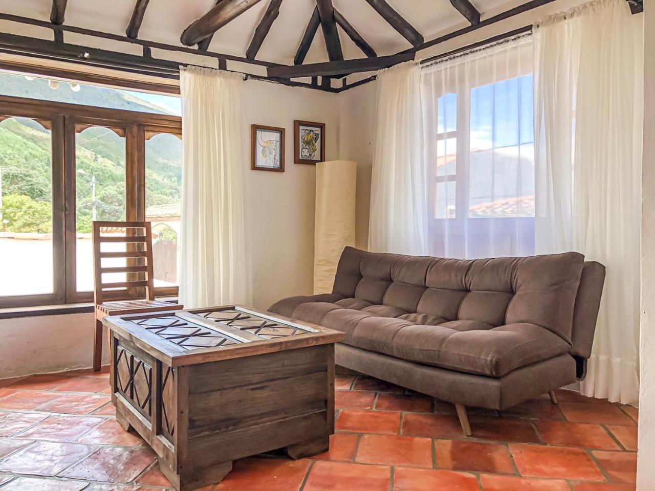Casa De Las Materas Villa de Leyva Ruang foto