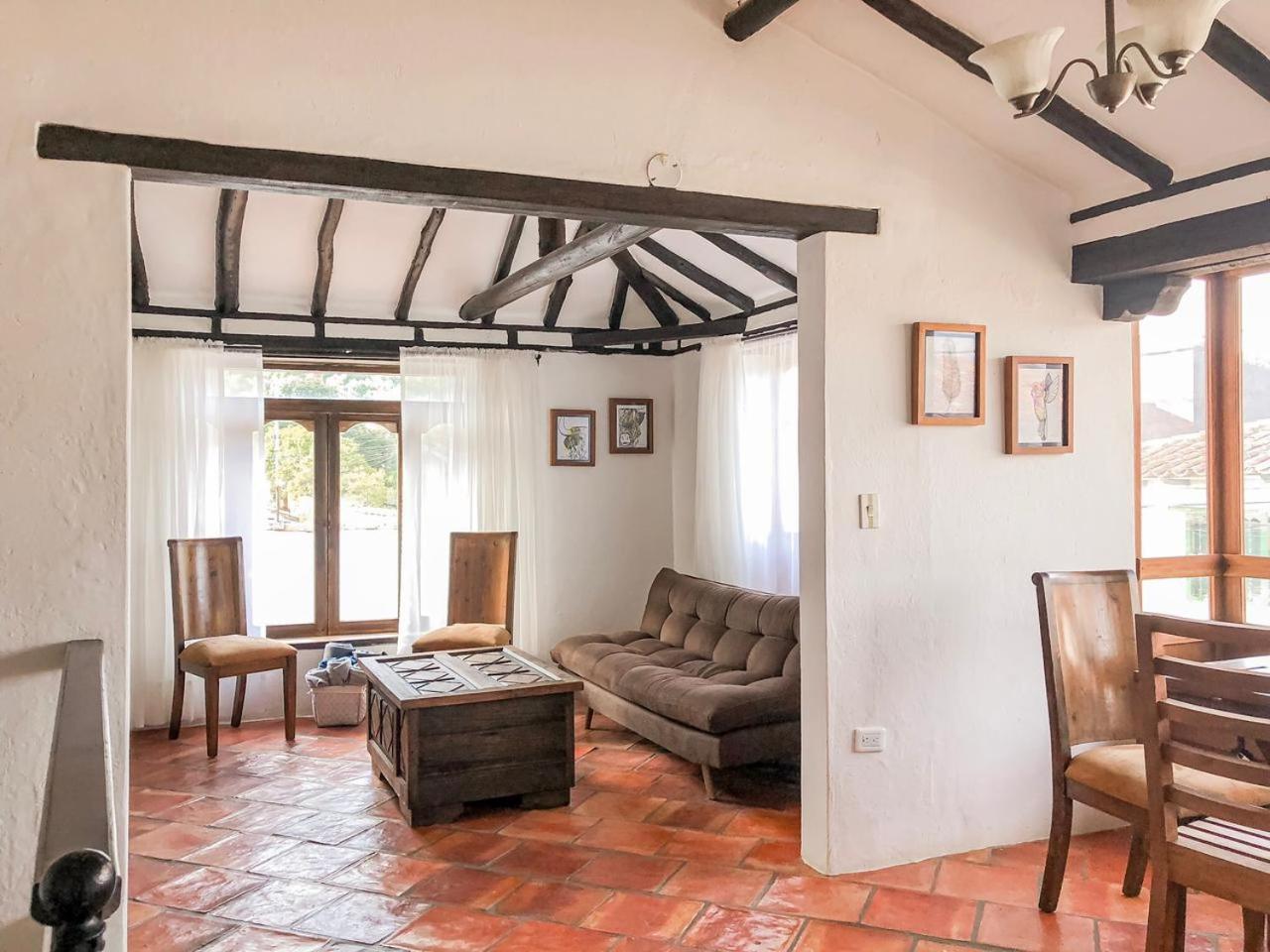 Casa De Las Materas Villa de Leyva Ruang foto